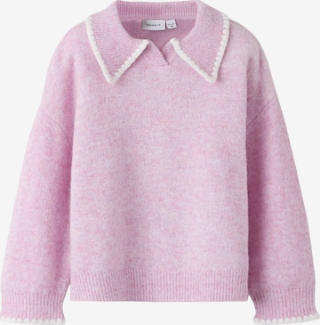 NAME IT - Jersey en rosa: frente