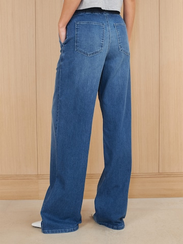 RÆRE by Lorena Rae Wide Leg Jeans 'Jemie Tall' in Blau