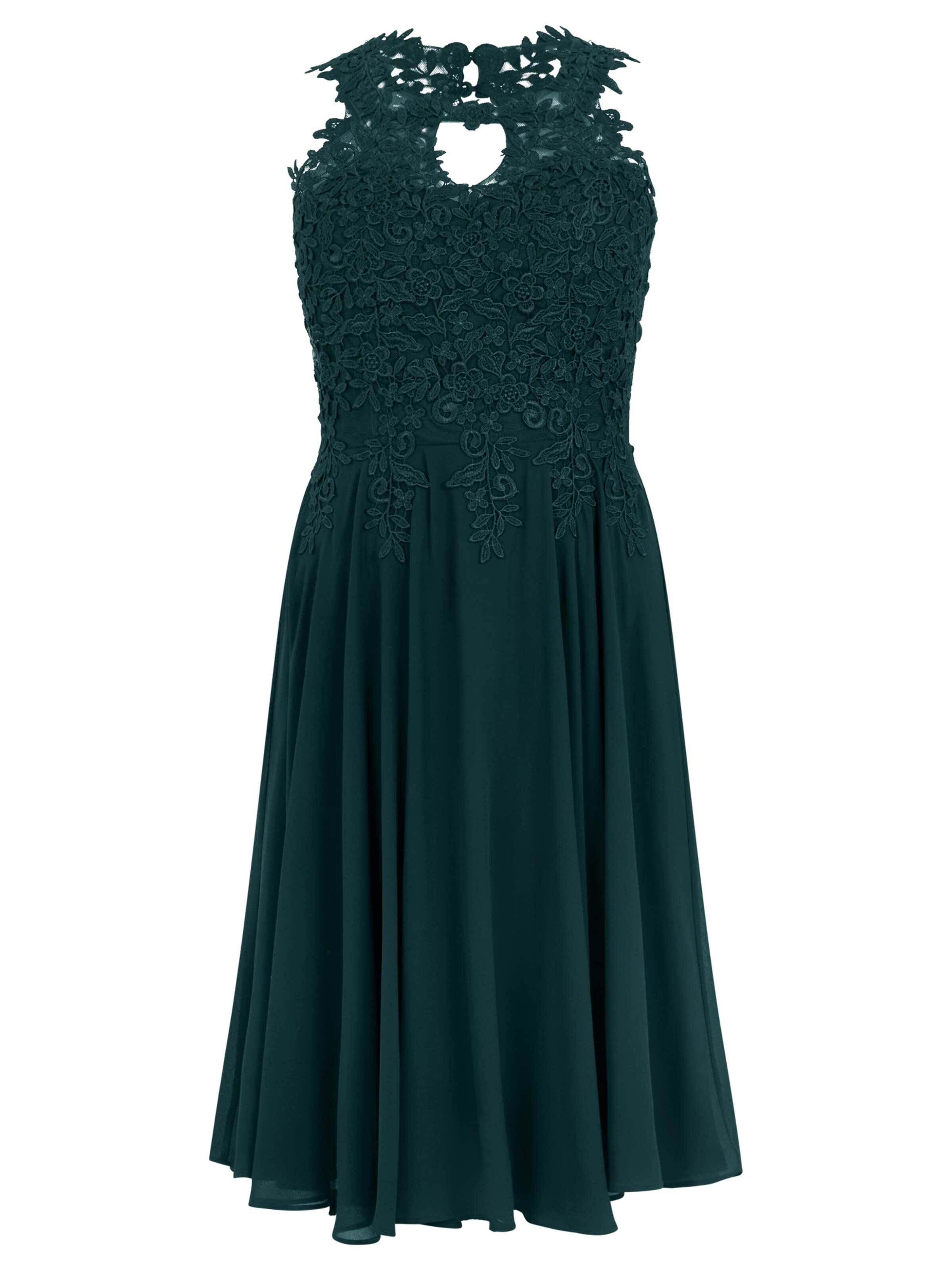 APART Cocktail Dress in Green: front
