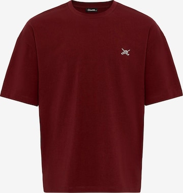 T-Shirt Cool Hill en rouge : devant