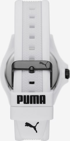 PUMA Sportuhr in Weiß
