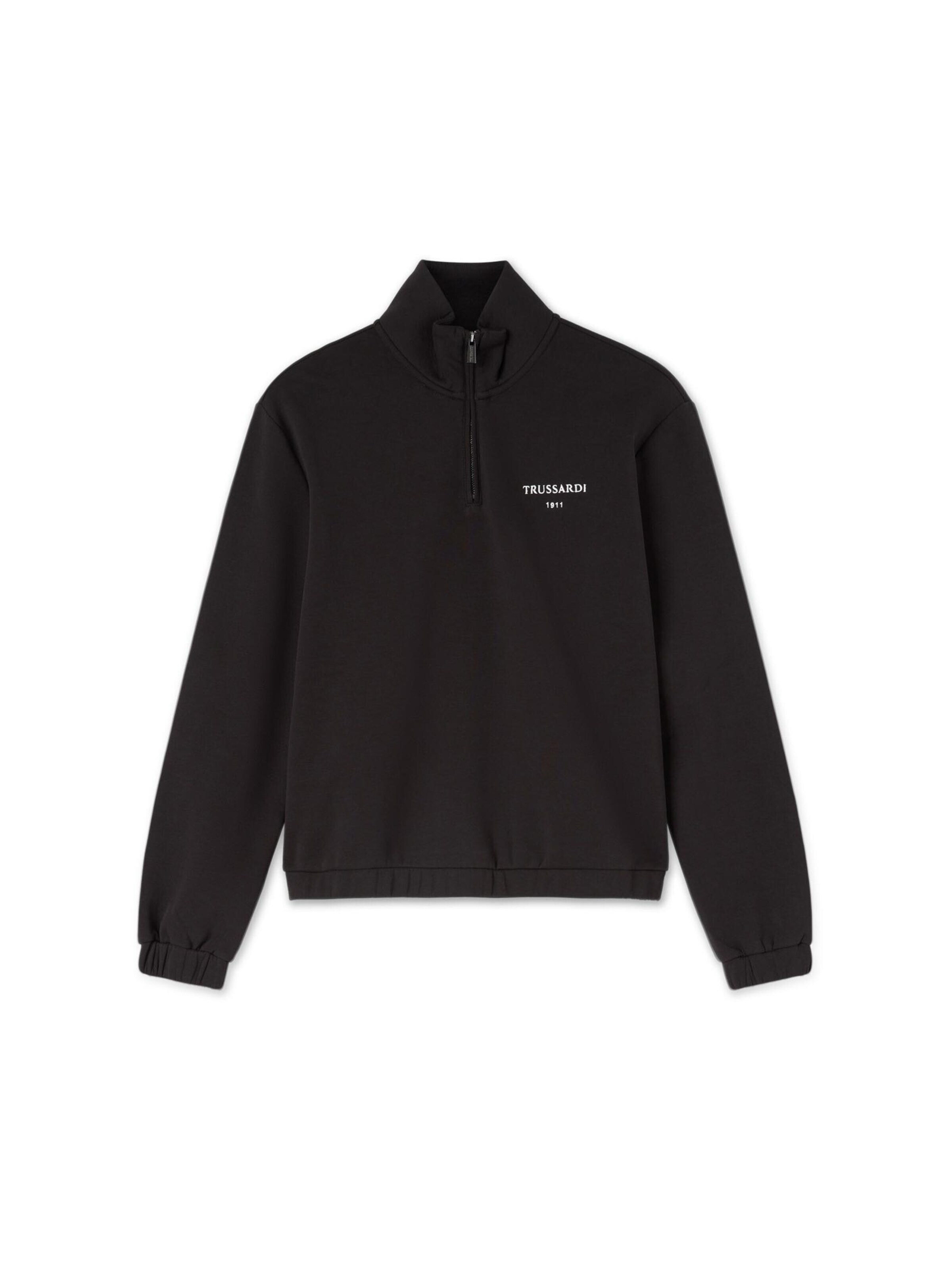 Trussardi Sweatshirt‌‌‌‌‌‌‌‌‌‌ in Schwarz: Vorderseite