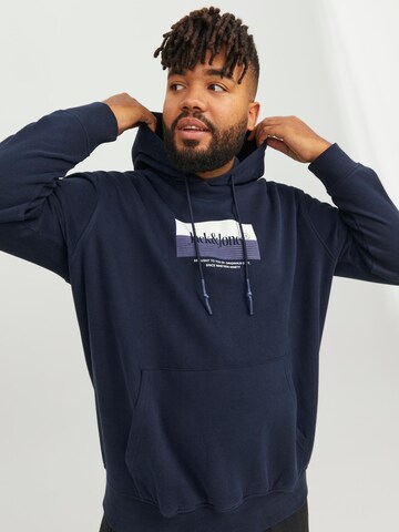 Jack & Jones Plus Sweatshirt in Blue