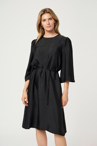 Kaffe Kleid 'Victoria' in Schwarz: Vorderseite