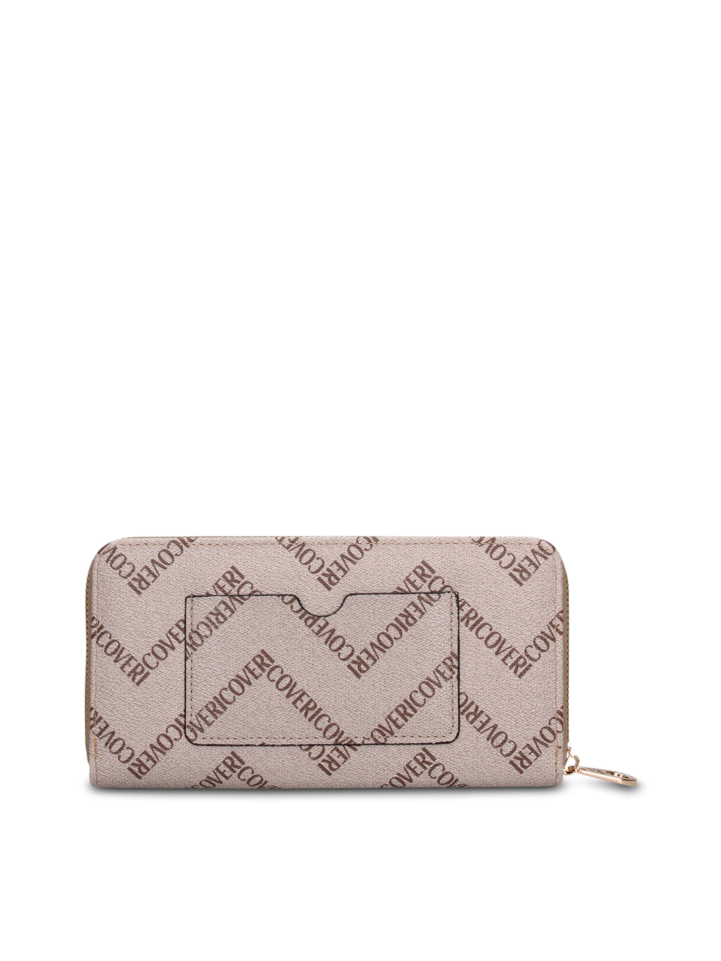 Portamonete 'Portafoglio donna con zip Coveri Collection' di Coveri Collection in verde