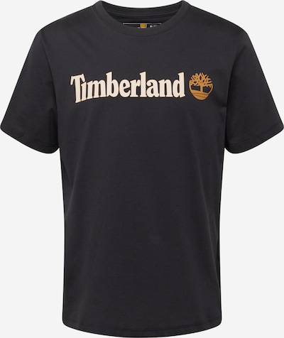 S dydžio Marškinėliai iš TIMBERLAND, spalva – gelsvai pilka spalva / oranžinė / juoda, Prekių apžvalga
