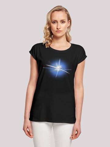 T-shirt 'NASA Kennedy Space Centre Planet' F4NT4STIC en noir : devant
