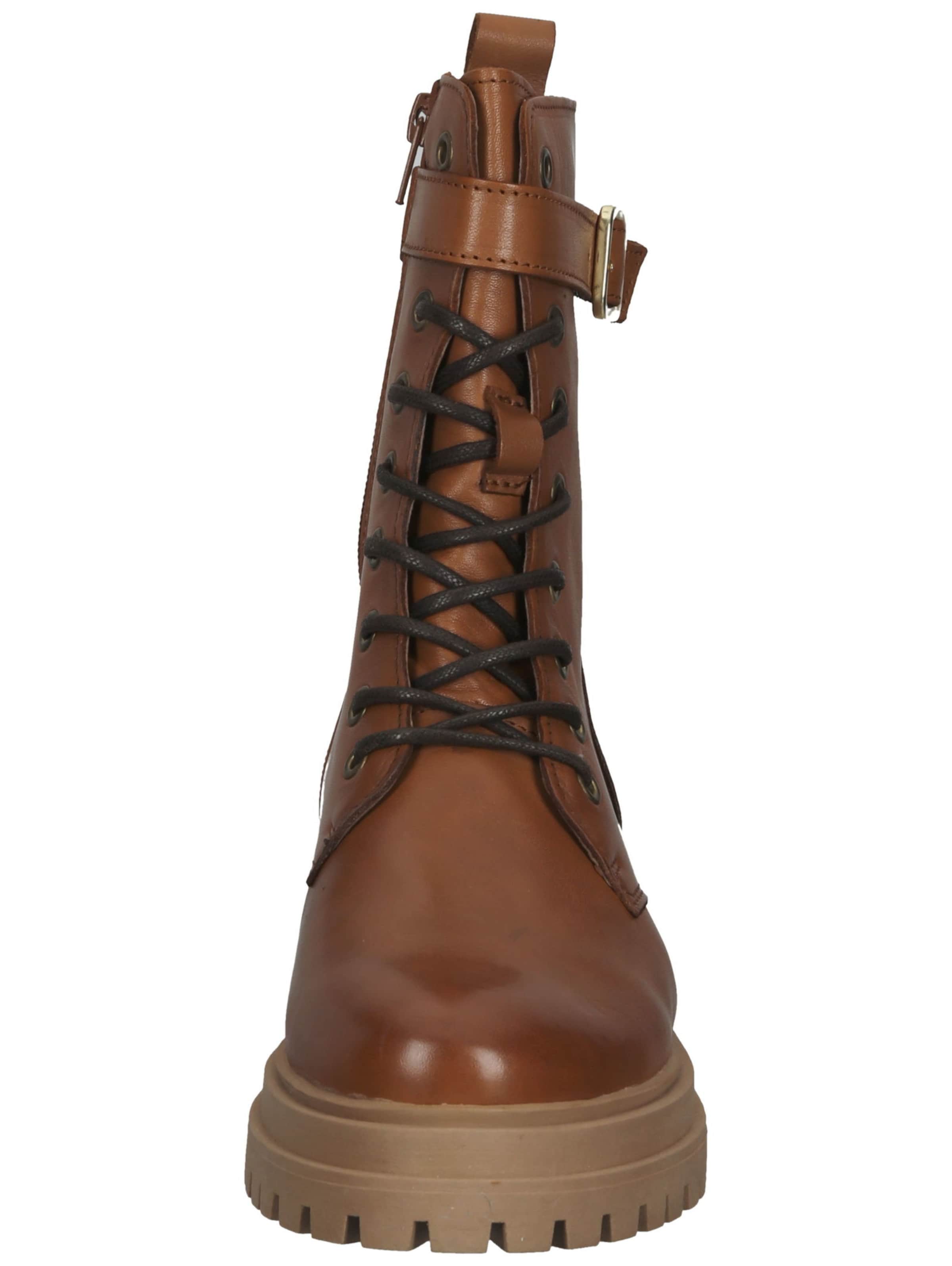 SCAPA Lace-up bootie in Brown