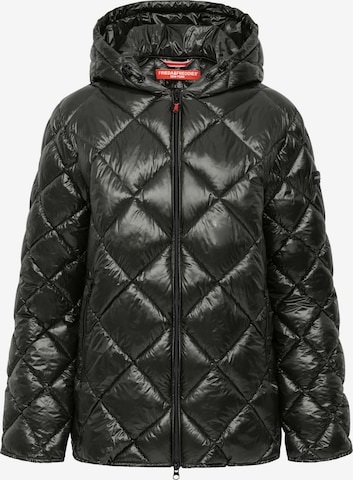 Frieda & Freddies Between-Season Jacket in Green: front
