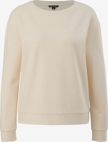 COMMA Sweatshirt in Beige: front