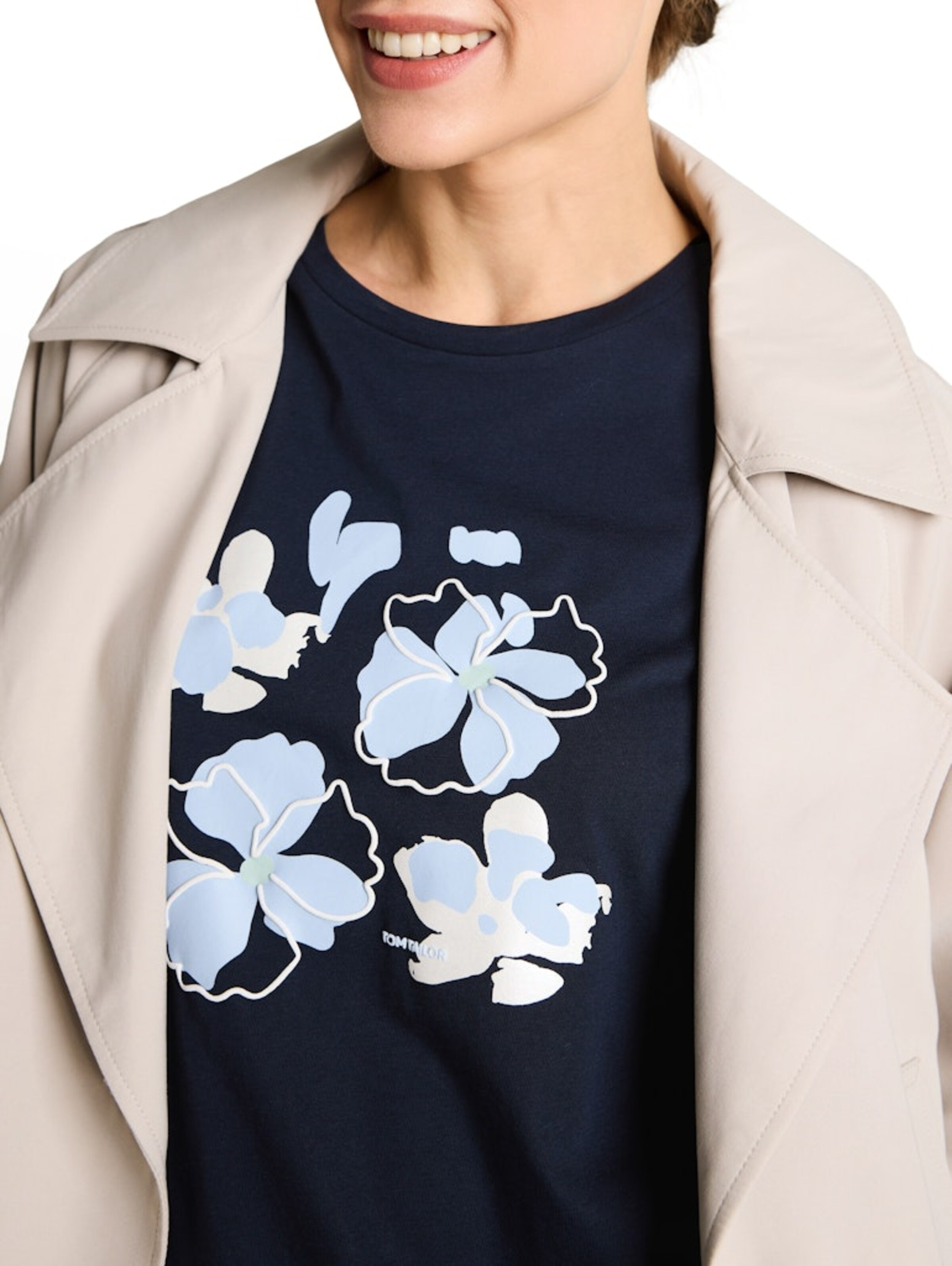 Tricou de la TOM TAILOR pe albastru