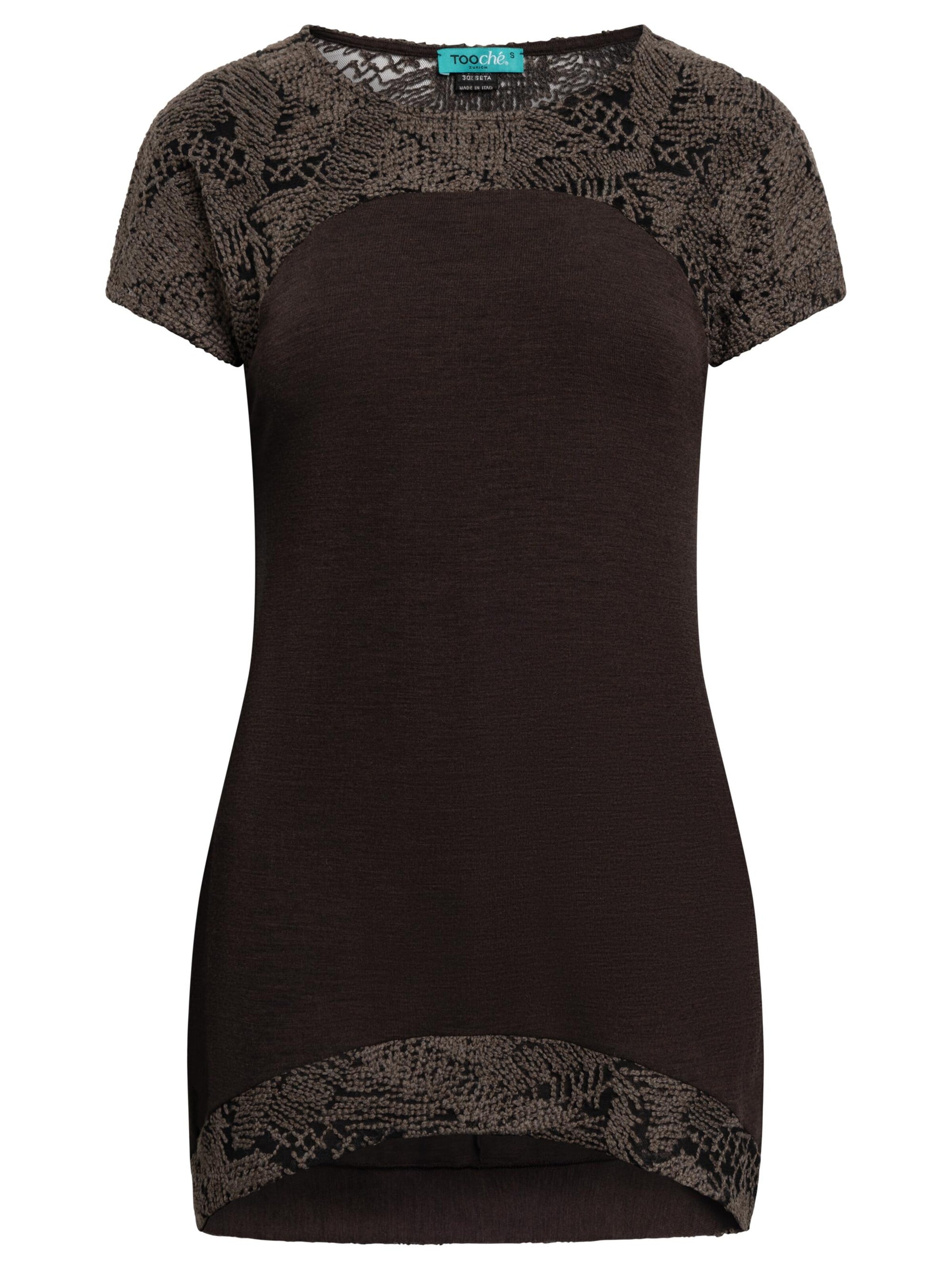 TOOche Shirt 'Brown Orchid' in Brown: front