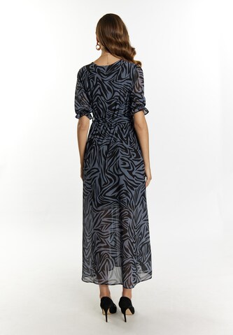 faina - Vestido em azul