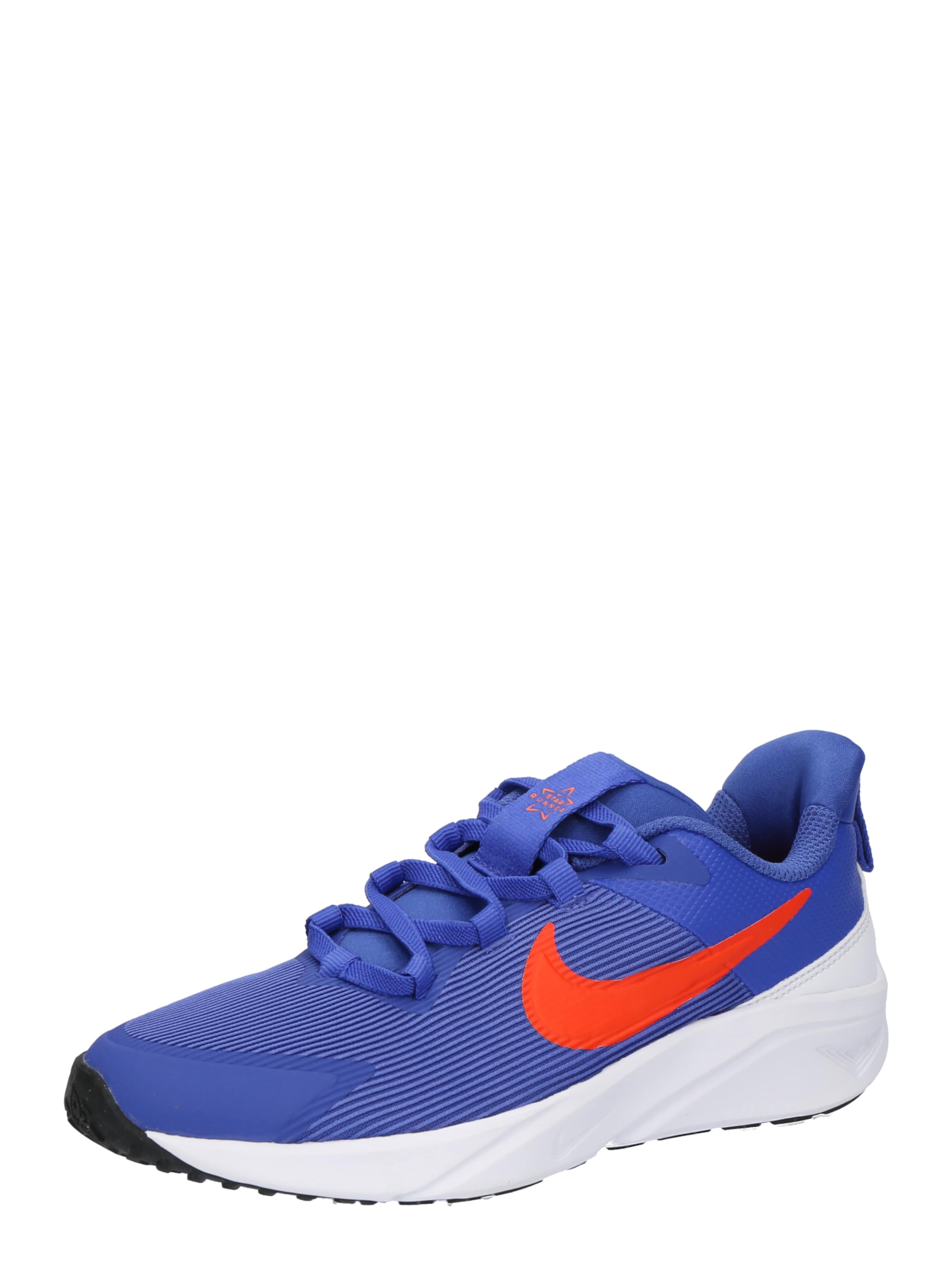 NIKE Sportschoen 'Star Runner 4' in Blauw: voorkant