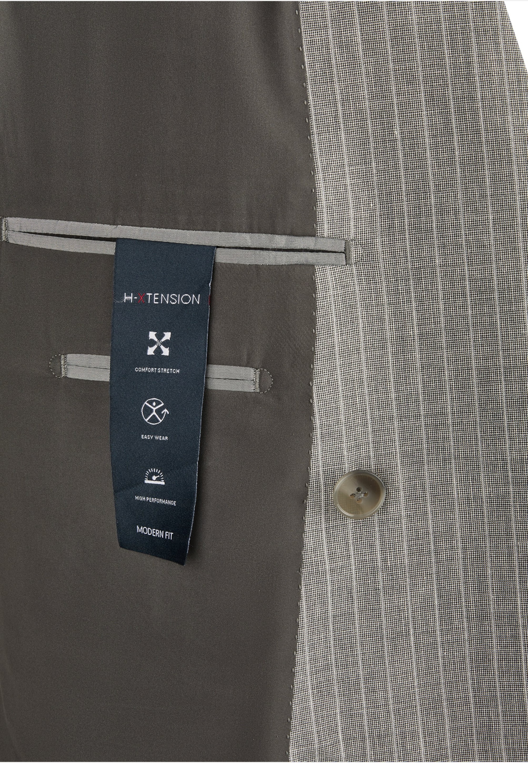 HECHTER PARIS Regular fit Business blazer in Grey