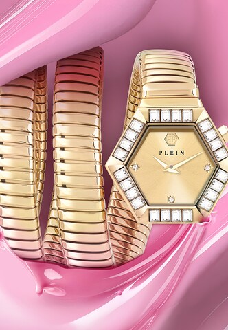 Montre à affichage analogique Philipp Plein Watches en or