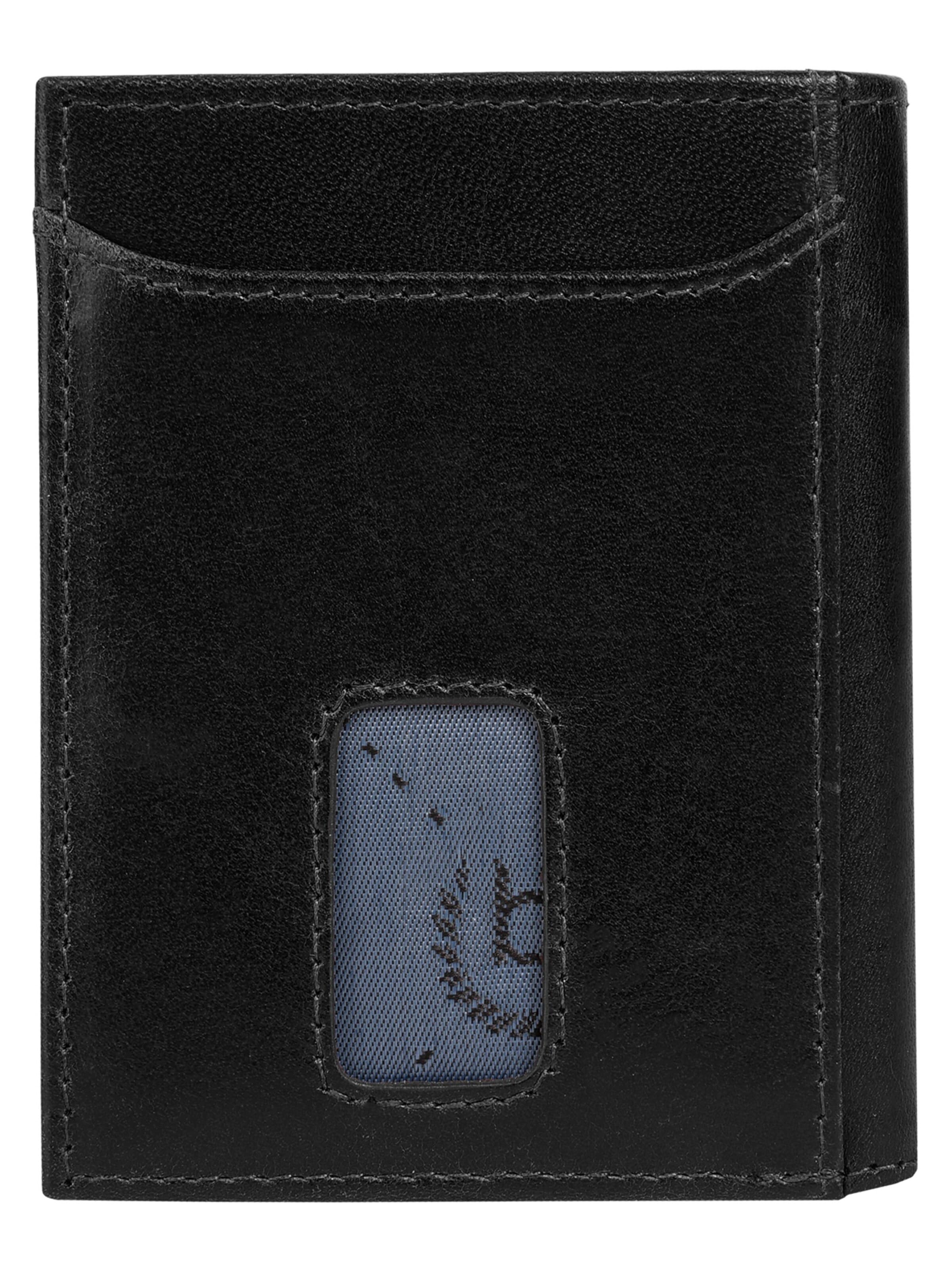 bugatti Wallet 'SECURE SLIM' in Black