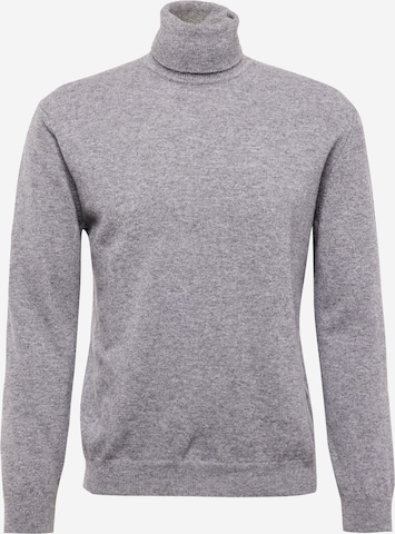 UNITED COLORS OF BENETTON Regular fit Sweater 'Ciclista' in Grey: front