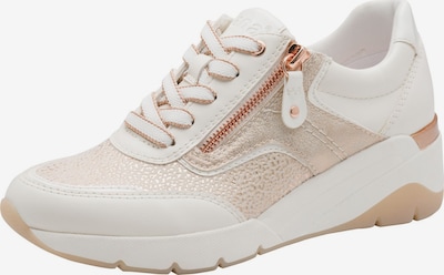 JANA Sneaker in gold / weiß, Produktansicht