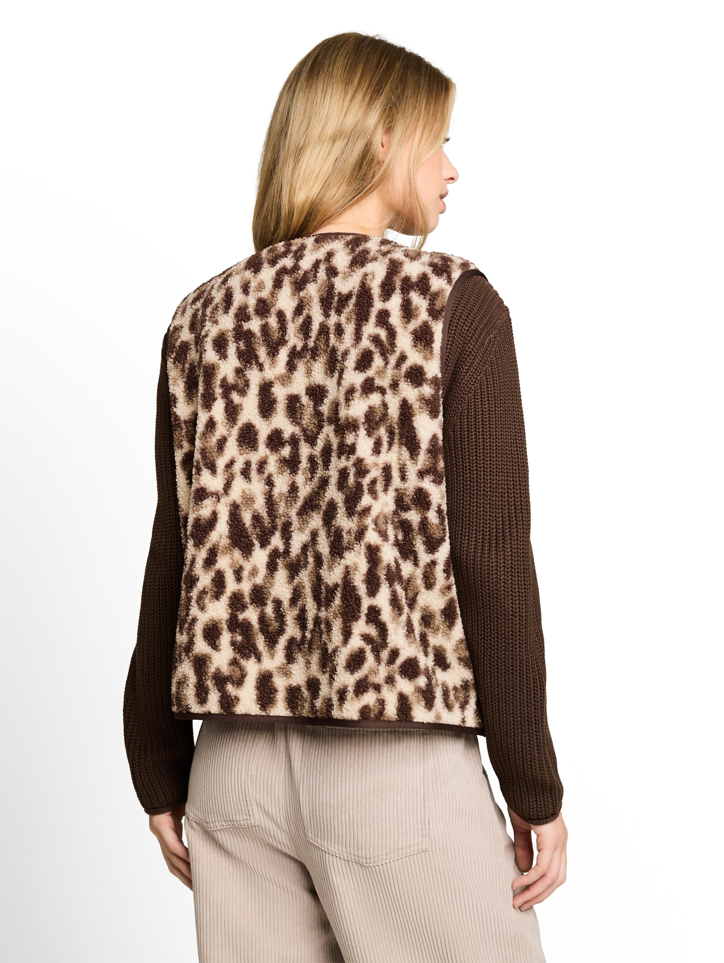 TOM TAILOR Bodywarmer in Beige