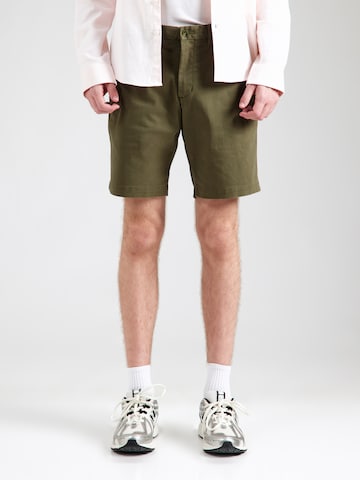 TOMMY HILFIGER Slimfit Chino kalhoty 'BROOKLYN 1985' – zelená: přední strana