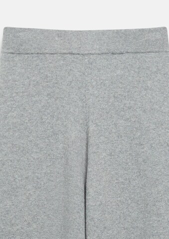 s.Oliver Wide leg Broek in Grijs: voorkant
