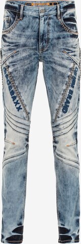 CIPO & BAXX Regular Jeanshose in Blau: predná strana