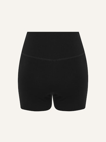 ZUBEK Slimfit Leggings 'Seacell' in Schwarz
