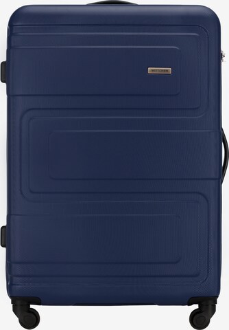 Wittchen Suitcase 'Tour Line' in Blue: front