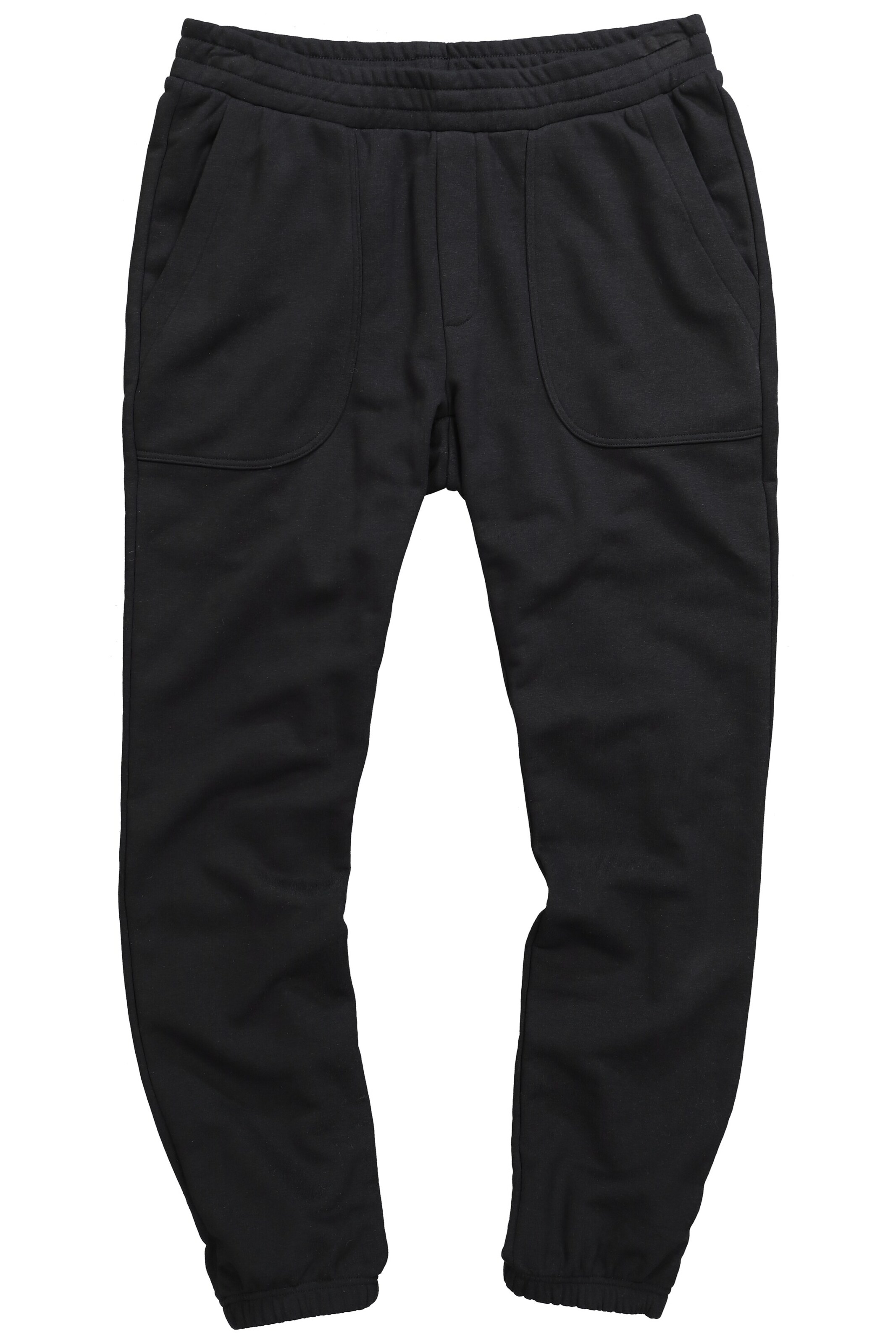 JAY-PI Tapered Pants in Black: front