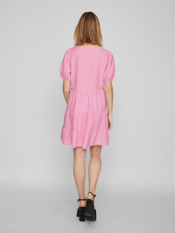 VILA Dress 'Prisilla' in Pink