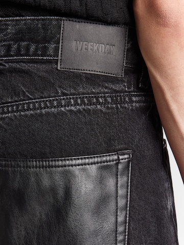 WEEKDAY Baggy Jeans 'Astro' i sort