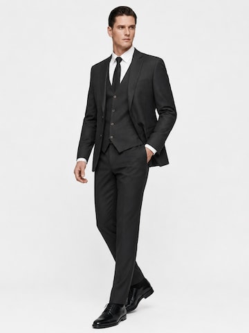ALLTHEMEN Tapered Suit 'Zweiklang' in Black