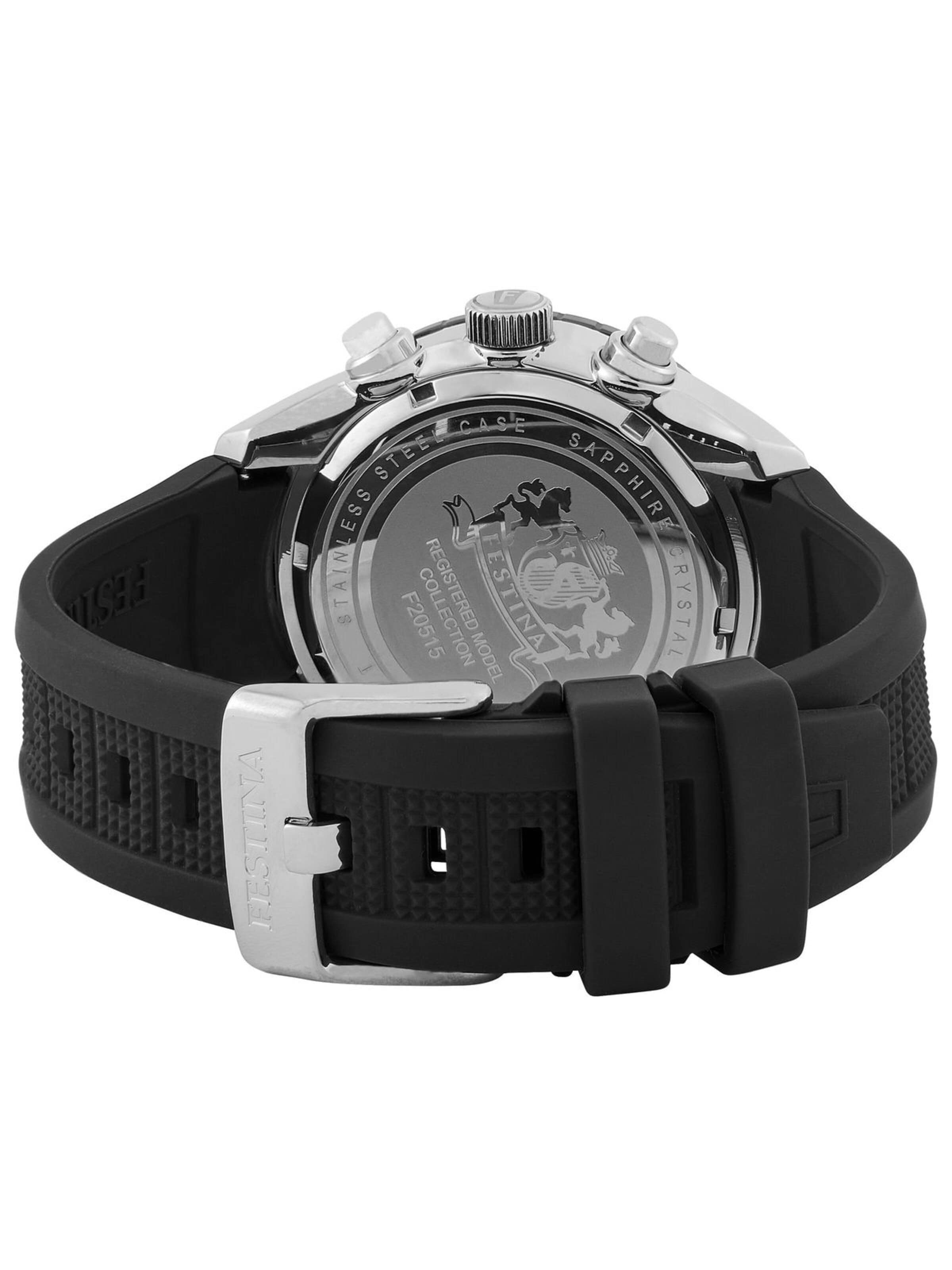 FESTINA Analoguhr‌‌‌‌‌‌‌‌‌ in Schwarz