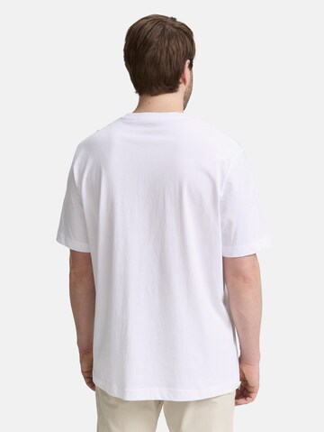 TOM TAILOR Men + Shirt in Wit