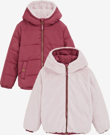 rožinė WE Fashion Demisezoninė striukė: priekis