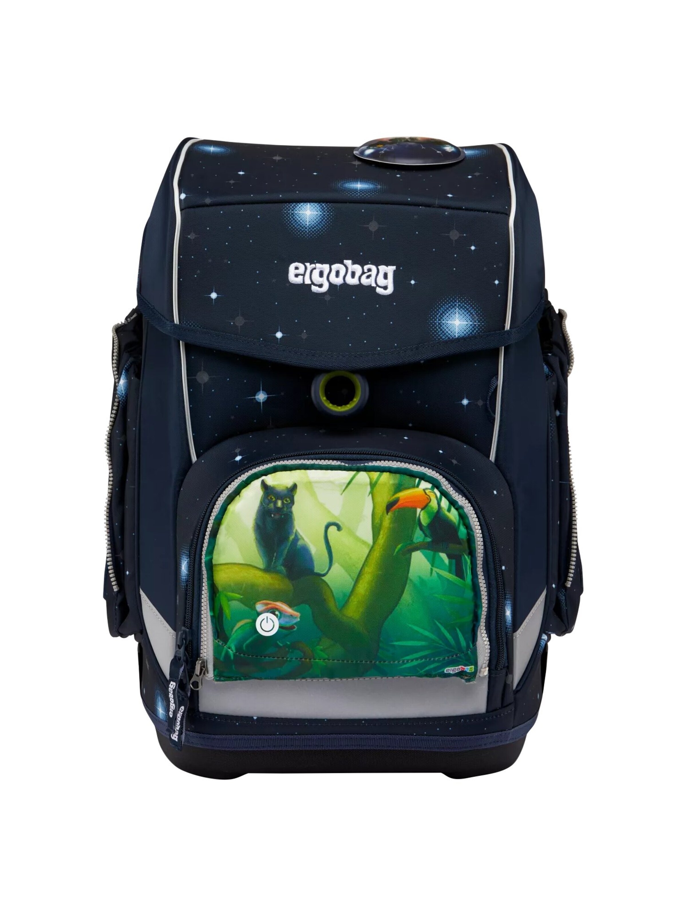 ergobag Bag 'LED Zippie LED Zippie' in Green