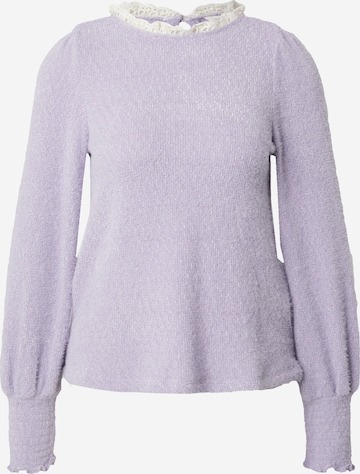 Springfield Sweater in Purple: front