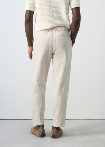 MANGO MAN Slimfit Hose 'Romelino' in Beige