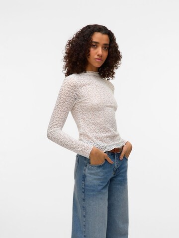 VERO MODA Blouse 'VMGina' in Wit: voorkant