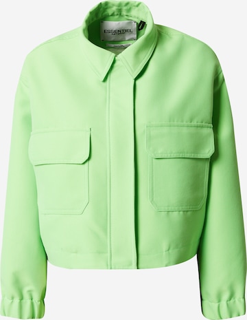 Essentiel Antwerp Prehodna jakna 'Denis' | zelena barva: sprednja stran