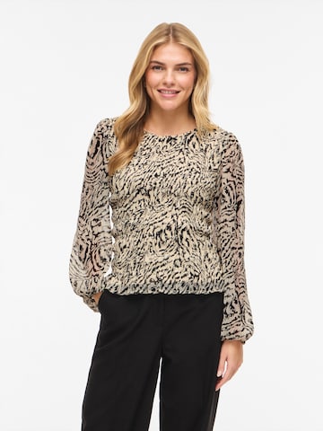 Camicia da donna 'VIFALIA' di VILA in beige: frontale