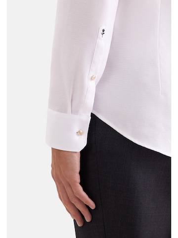 SEIDENSTICKER Slim fit Business shirt in White