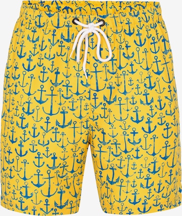 Jimmy Sanders Плавательные шорты в Желтый: спереди