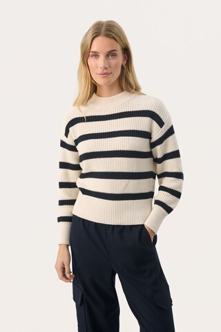 Part Two Sweater 'Reta' in Beige: front
