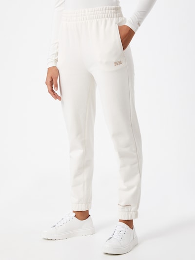 BOSS Casual Hose in weiß, Modelansicht