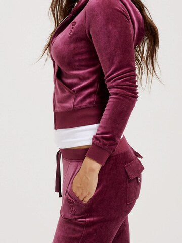 Juicy Couture Sweatjacke 'Robyn ' in Rot