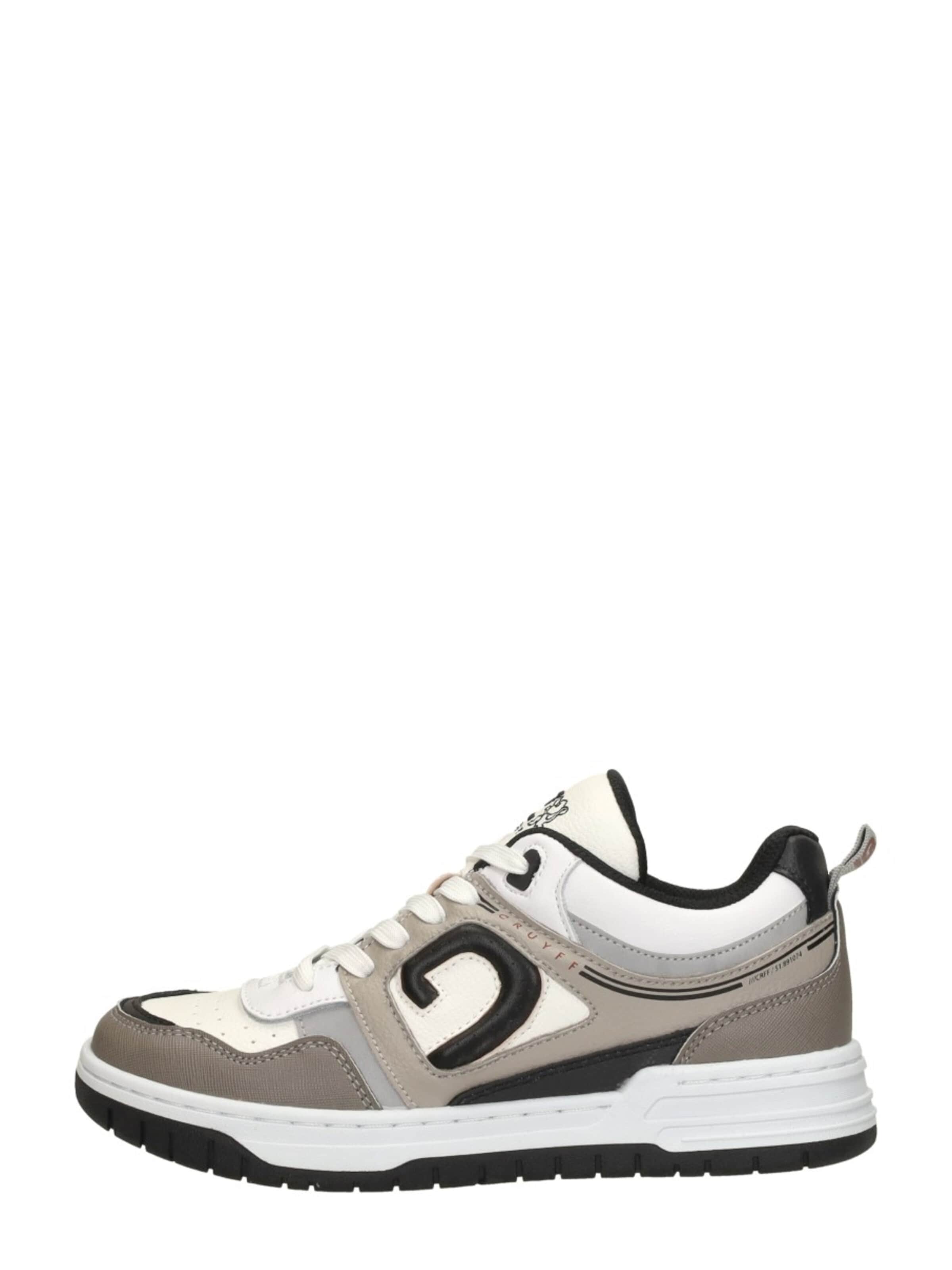Cruyff Sneakers 'Raval' in Wit: voorkant