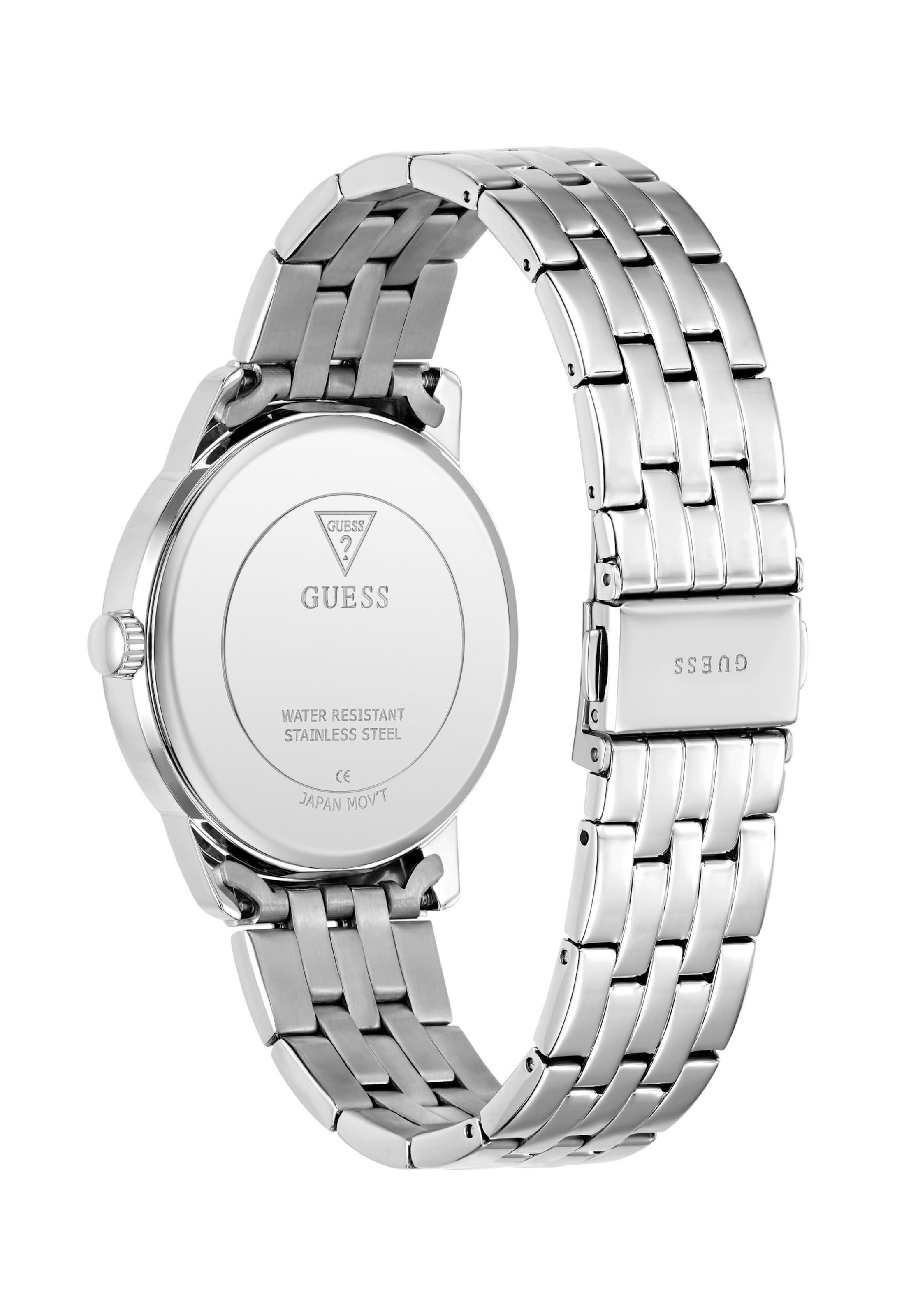 GUESS Uhr  ' CHANDLER ' in Silber