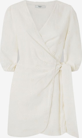 Pepe Jeans Dress ' DASHA ' in White: front